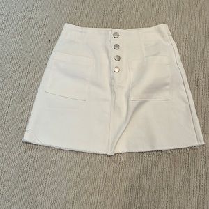 Altered state white denying skirt!